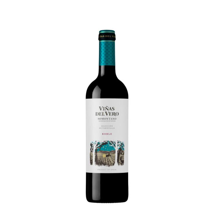 VINO TINTO ROBLE D.O.SOMONTANO, 750ML VIÑAS DEL VERO