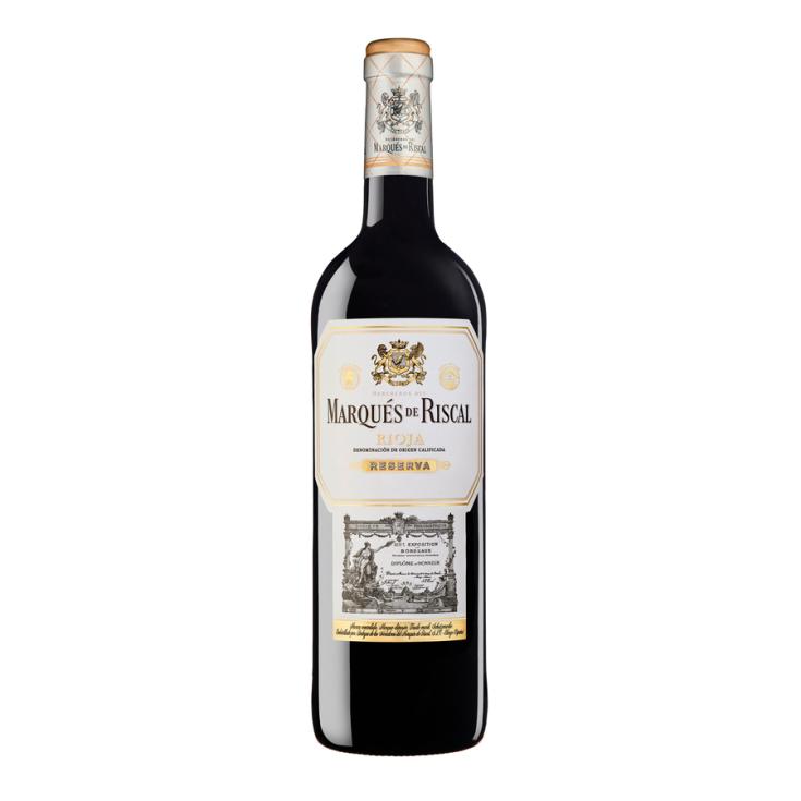 VINO TINTO RESERVA D.O. RIOJA, 750ML MARQUES DE RISCAL