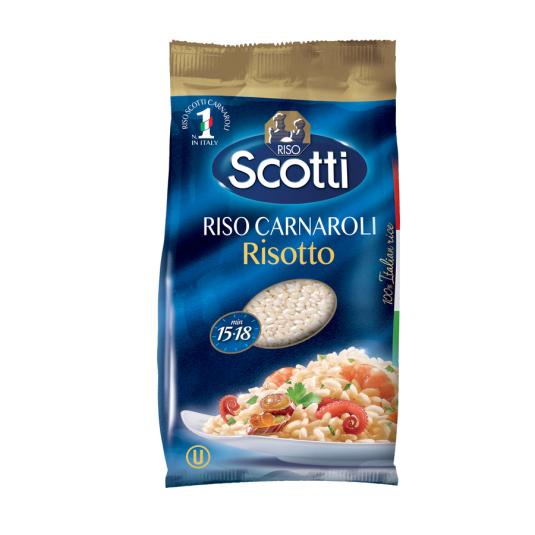 ARROZ RISOTTO CARNAROLI, 500G RISO SCOTTI