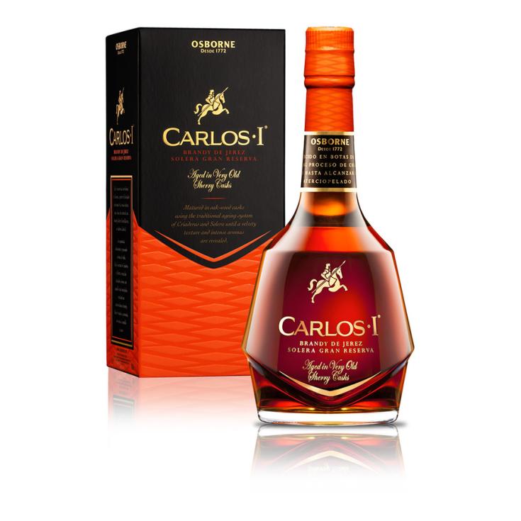 BRANDY ESTUCHE, 70CL CARLOS I