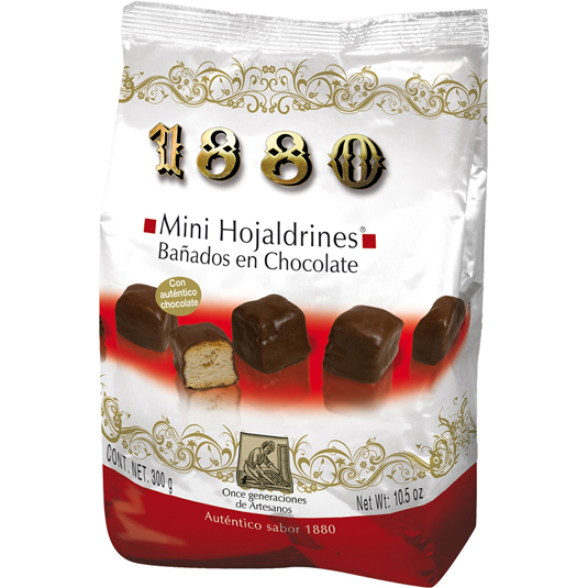 MINI HOJLADRINAS DE CHOCOLATE, 300G 1880