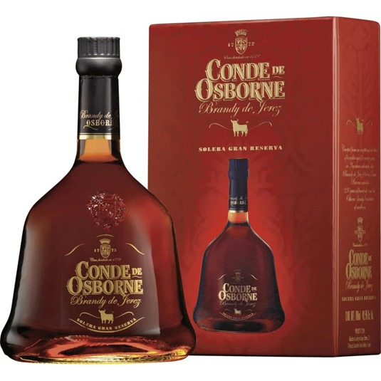 BRANDY GRAN RESERVA, 700ML CONDE DE OSBORNE