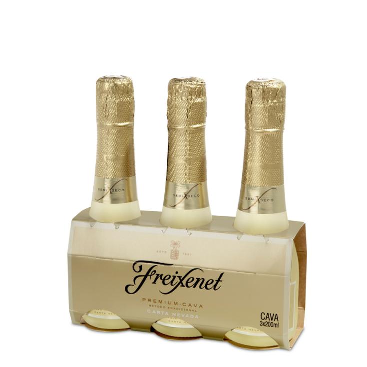 CAVA CARTA NEVADA MINI, 3X20CL FREIXENET