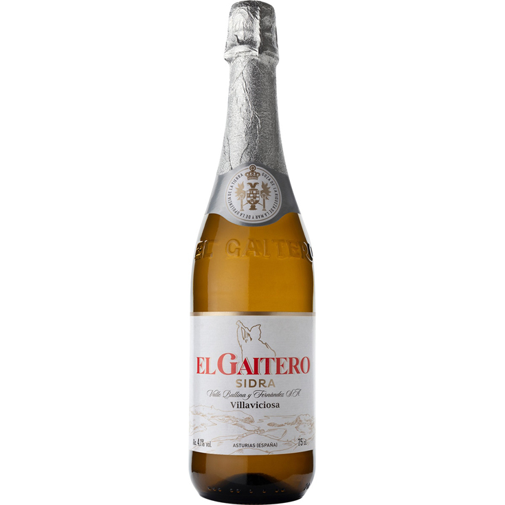 SIDRA ETIQUETA BLANCA, 750ML EL GAITERO