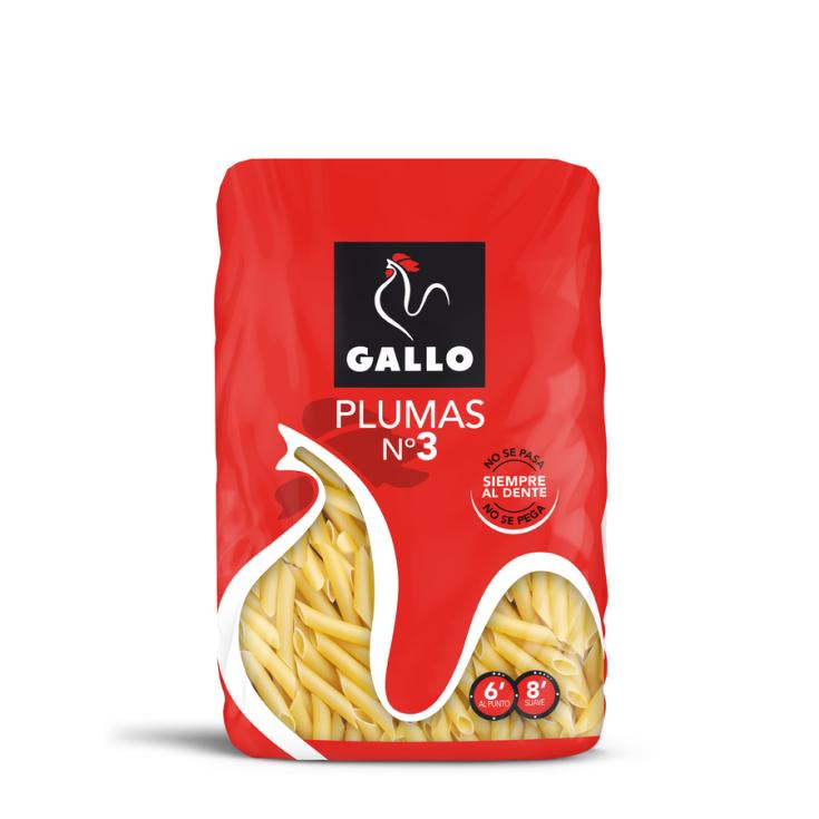 MACARRON PLUMA 3, 450GR GALLO