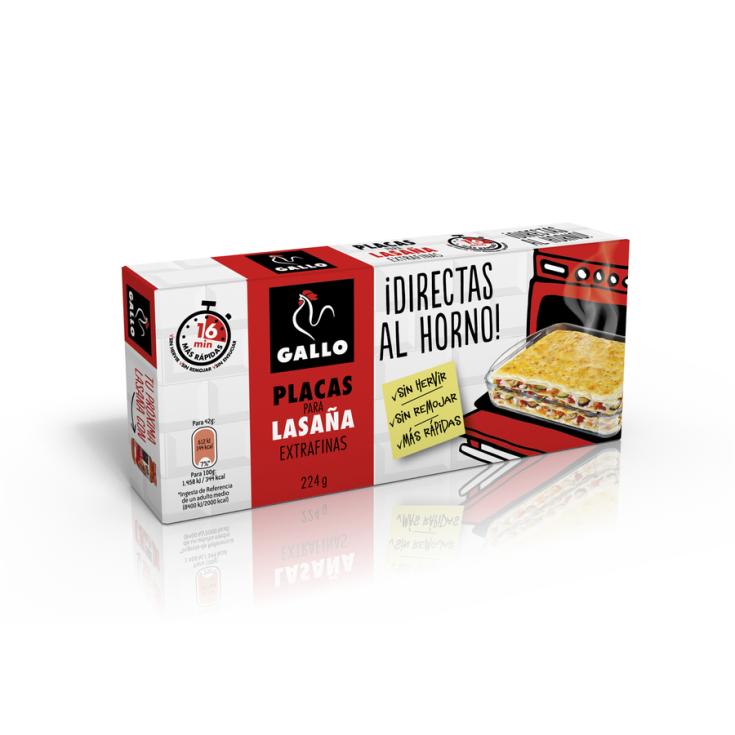 LASAÑA AL HORNO, 200GR GALLO