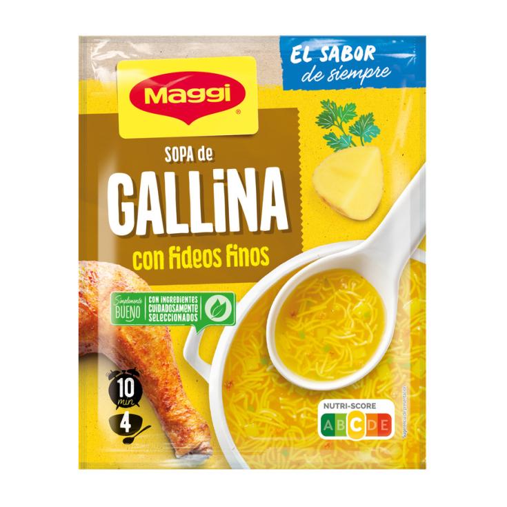 SOPA GALLINA CON FIDEOS, 68GR MAGGI