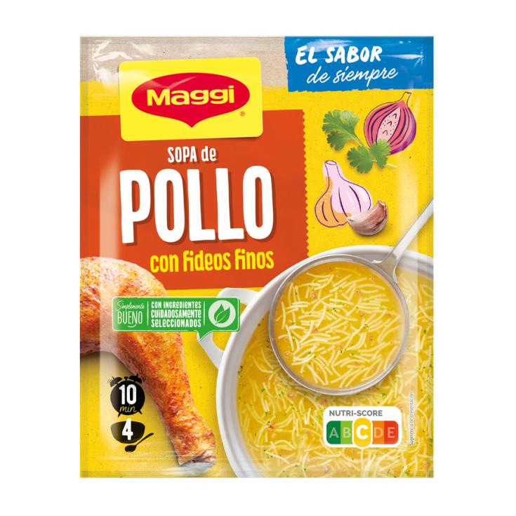 SOPA POLLO CON FIDEOS, 82GR MAGGI