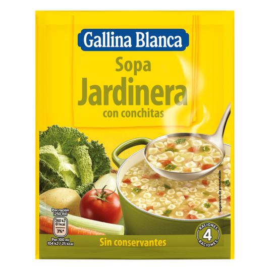 SOPA JARDINERA, 77GR GALLINA BLANCA