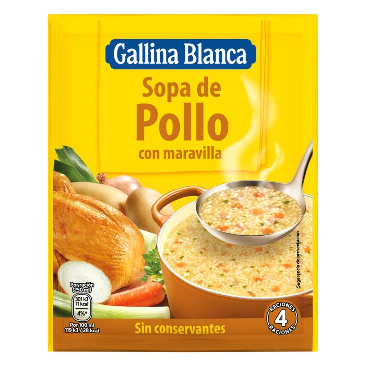 SOPA MARAVILLA, 90GR GALLINA BLANCA