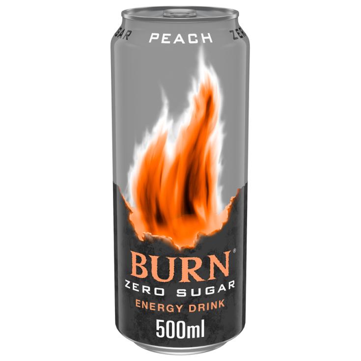 BEBIDA ENERGETICA ZERO AZUCAR, 500ML BURN