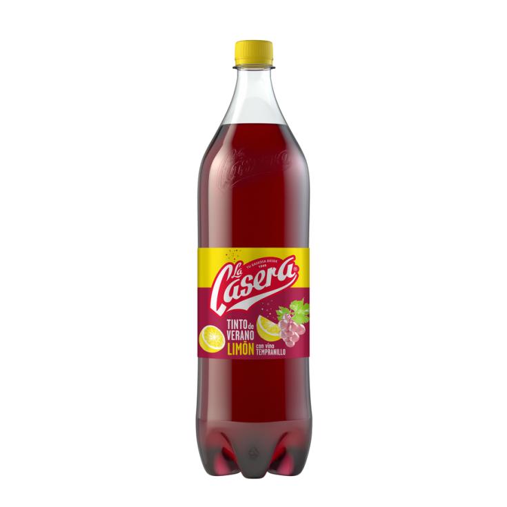 TINTO DE VERANO CON LIMÓN, 1,5L LA CASERA