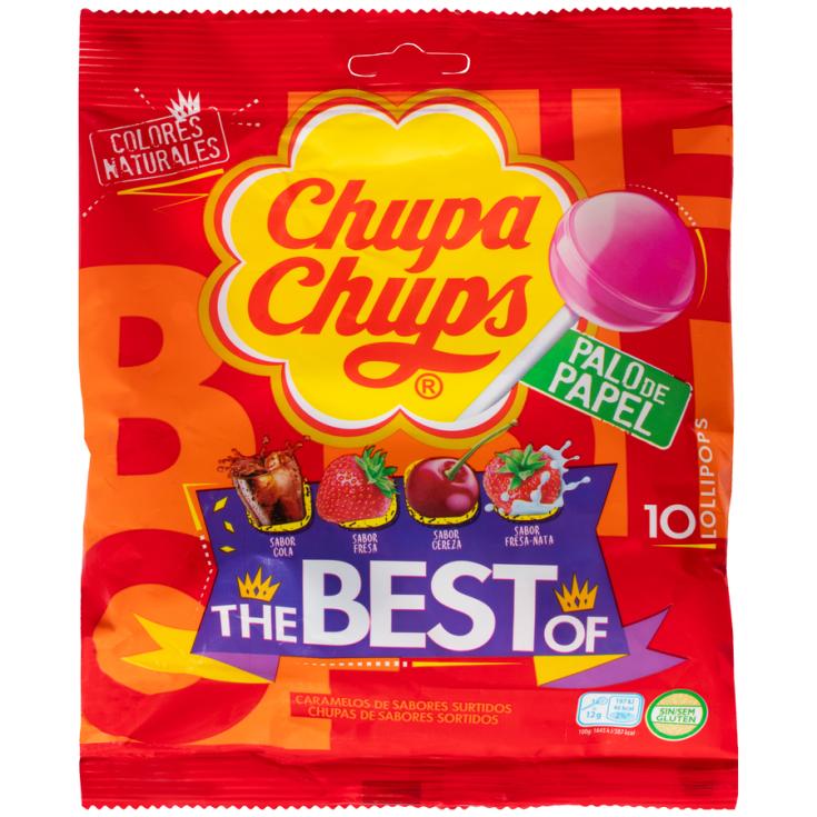 CHUPA CHUPS BOLSA ,10U CHUPA CHUPS