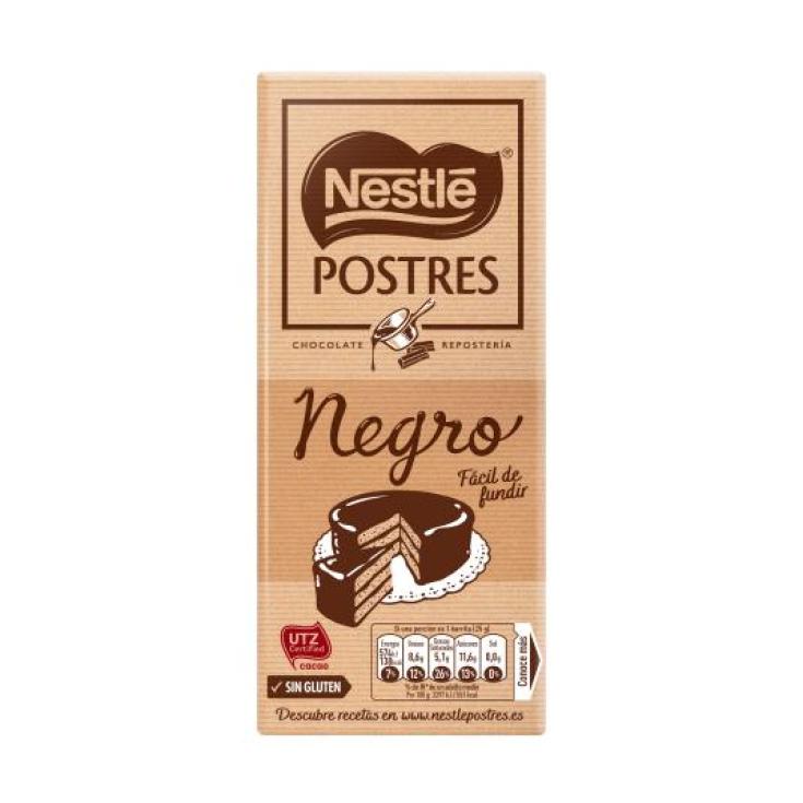 CHOCOLATE NEGRO PARA POSTRES, 200GR NESTLE