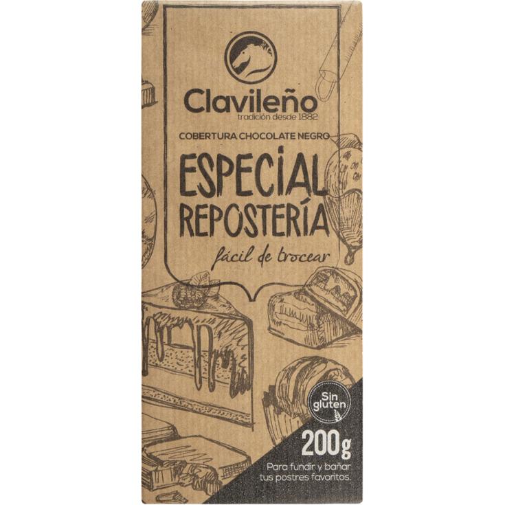 COBERTURA DE CHOCOLATE, 200G CLAVILEÑO