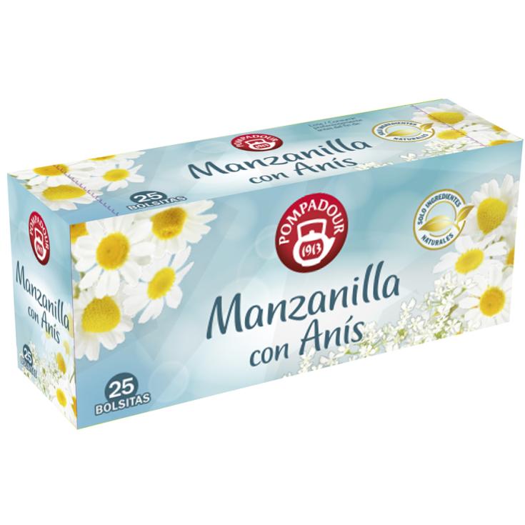 MANZANILLA CON ANIS, 25 SOBRES POMPADOUR