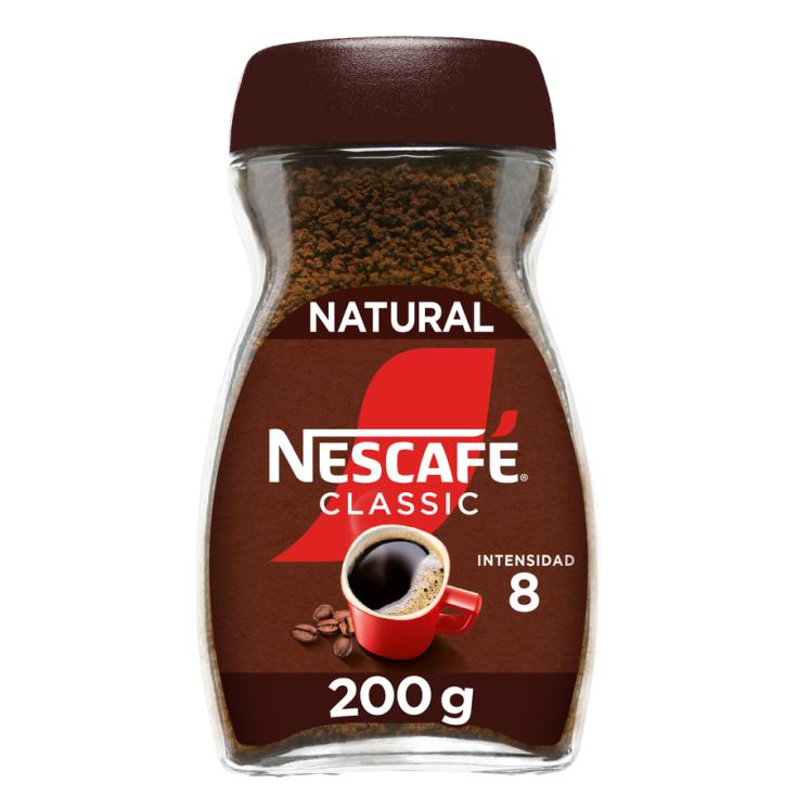 CAFE SOLUBLE NATURAL, 200GR NESCAFE