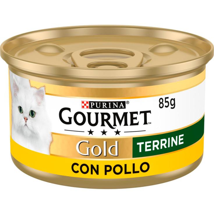 GOLD TERRINE POLLO, 85 GR PURINA ONE