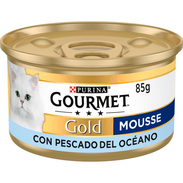 GOLD MOUSSE PLACER PESCADO DEL OCEANO,85 PURINA ONE