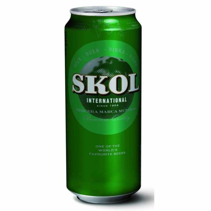 CERVEZA, 500ML SKOL