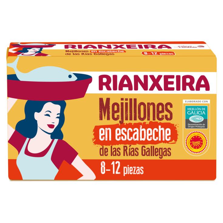 MEJILLON EN ESCABECHE 8-12, 69G RIANXEIRA