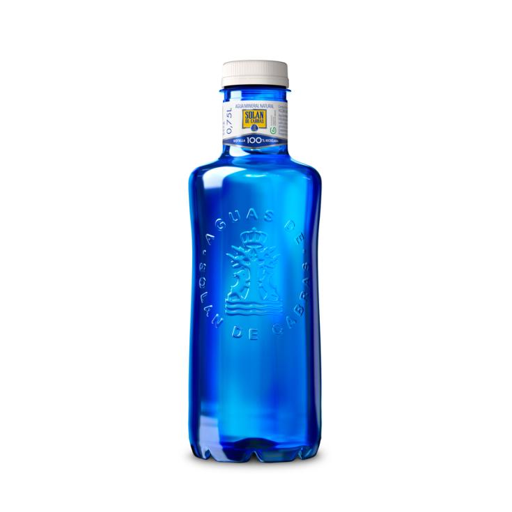 AGUA MINERAL, 750ML SOLAN DE CABRAS 