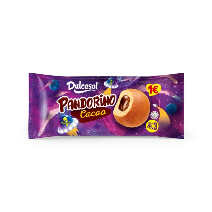 PANDORINO CACAO 3 UNIDADES, 135G DULCESOL