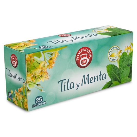 TILA Y MENTA, 25 SOBRES POMPADOUR