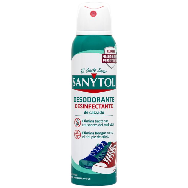 DESODORANTE DESINFECTANTE CALZADO, 150ML SANYTOL