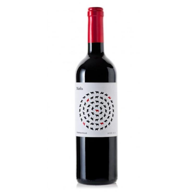 VINO TINTO TEMPRANILLO D.O.UCLÉS, 750ML MESTA