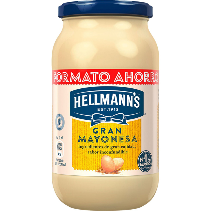 MAYONESA, 450GR HELLMANS