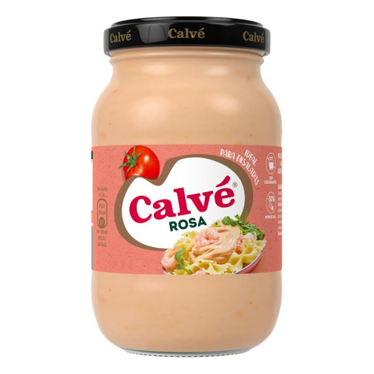 SALSA ROSA, 225G CALVE