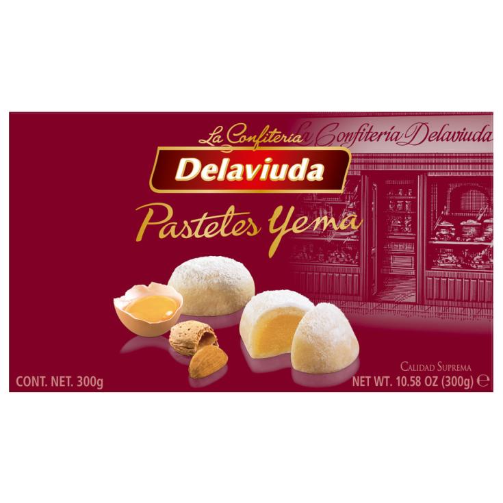 PASTELES DE YEMA, 300G DELAVIUDA