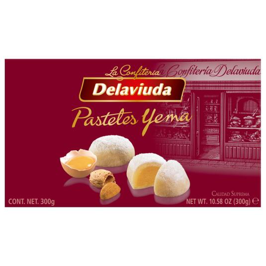 PASTELES DE YEMA, 300G DELAVIUDA
