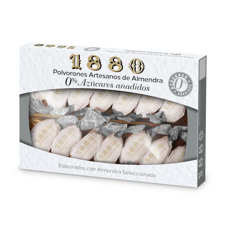 POLVORONES DE ALMENDRA SIN AZUCARES, 280G 1880
