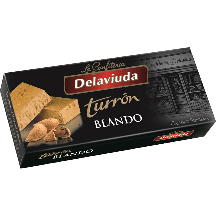 TURRON BLANDO, 250G DELAVIUDA