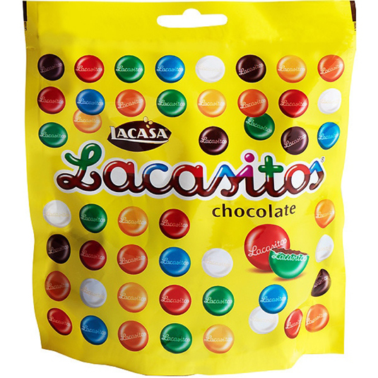 GRAGEAS DE CHOCOLATE, 190G LACASITOS