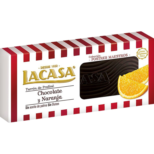 PRALINE DE NARANJA, 225G LACASA