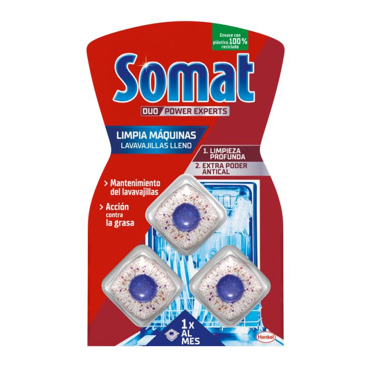 LIMPIA MAQUINAS CON LAVAVAJILLAS LLENO, 3UD SOMAT