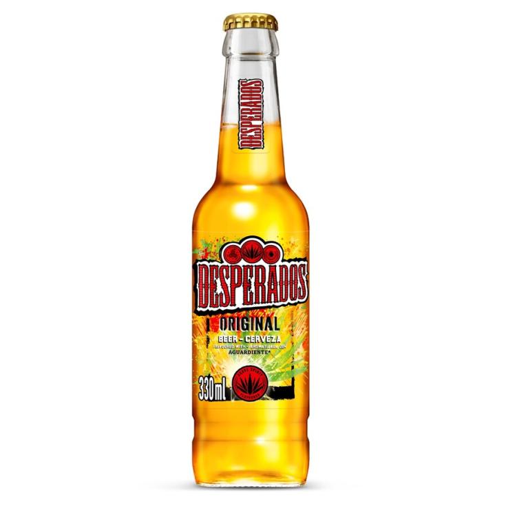 CERVEZA CON TEQUILA, 330ML DESPERADOS