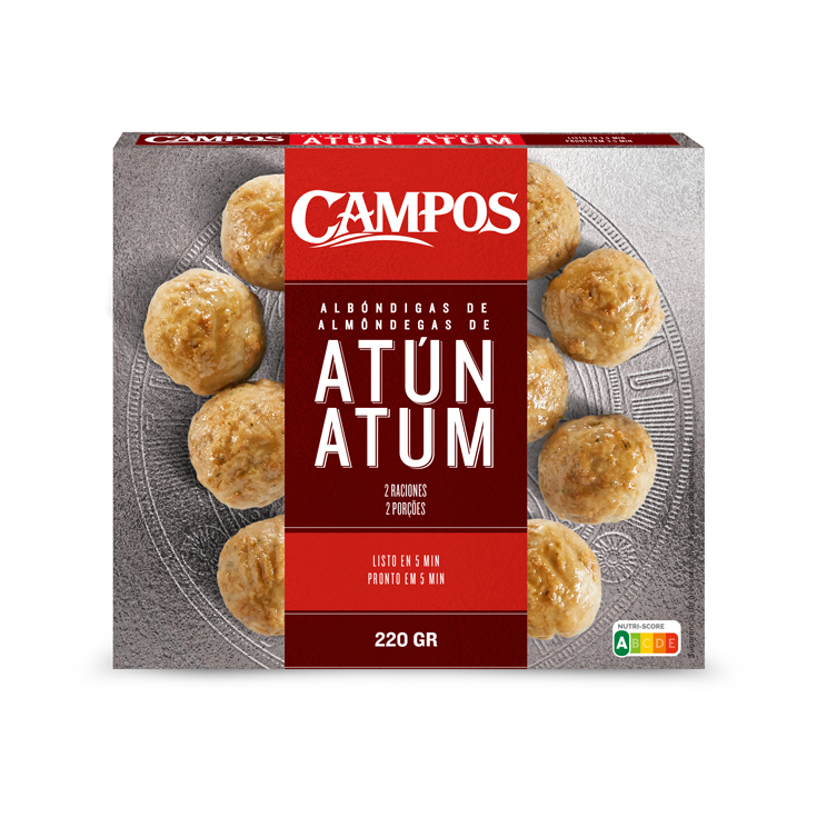 ALBONDIGAS DE ATUN, 220G CAMPOS