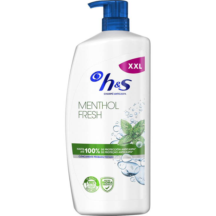 CHAMPU MENTHOL, 1L H&S