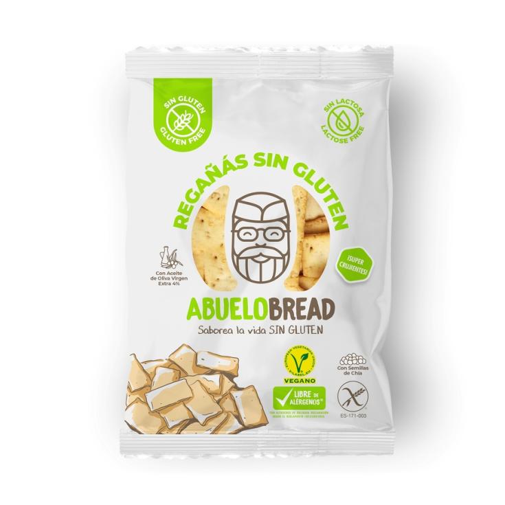 REGAÑADAS CON CHIA Y ACEITE OLIVA V.EXTRA, 100G ABUELOBREAD