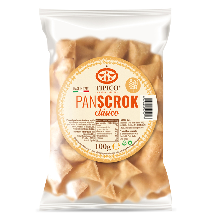 PANSCROK SOPLADO ITALIANO, 100G TIPICO