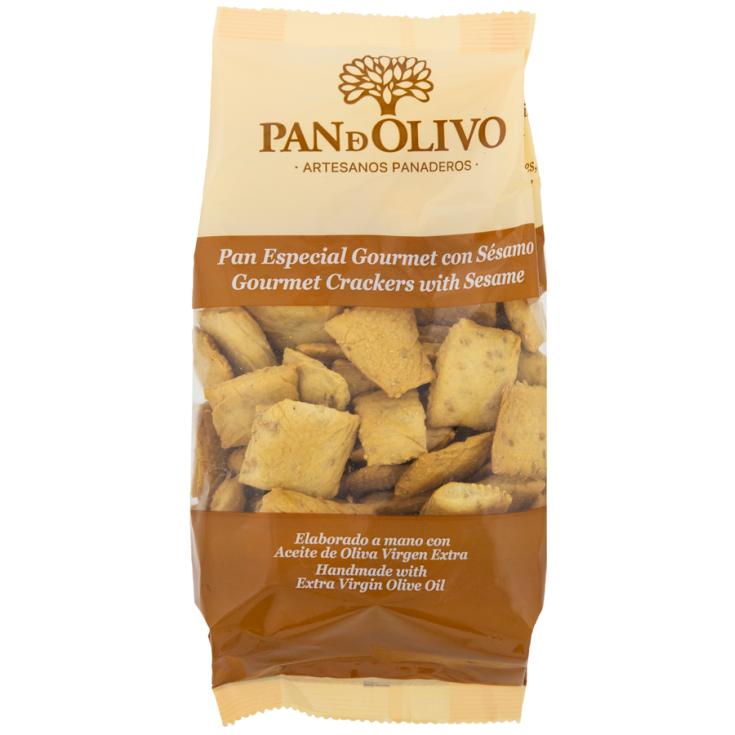 PAN ESPECIAL GOURMET CON SESAMO, 200G PAN DE OLIVO