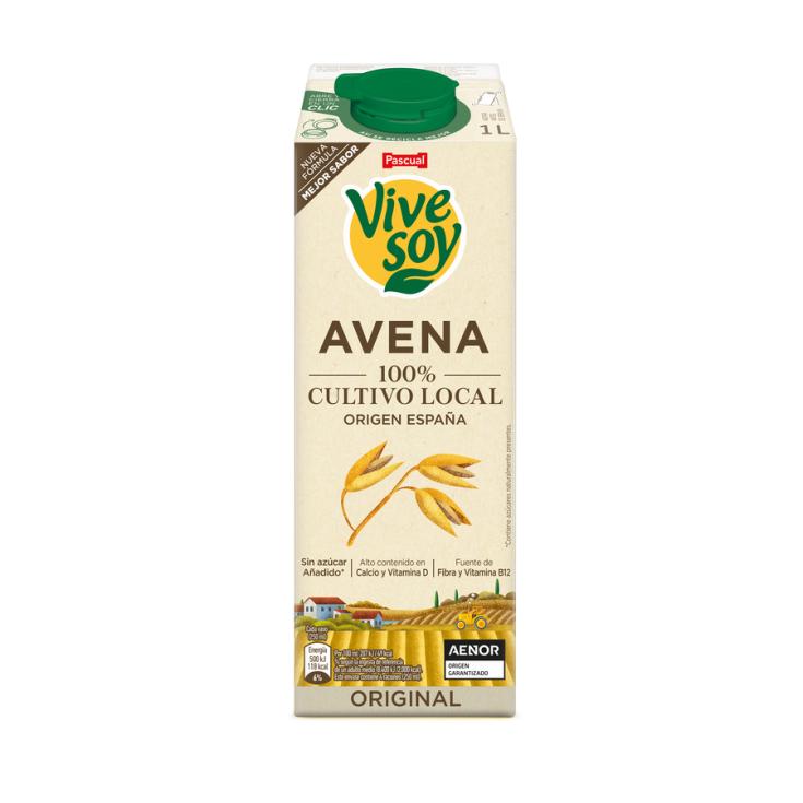 BEBIDA DE AVENA ORIGINAL, 1L VIVESOY