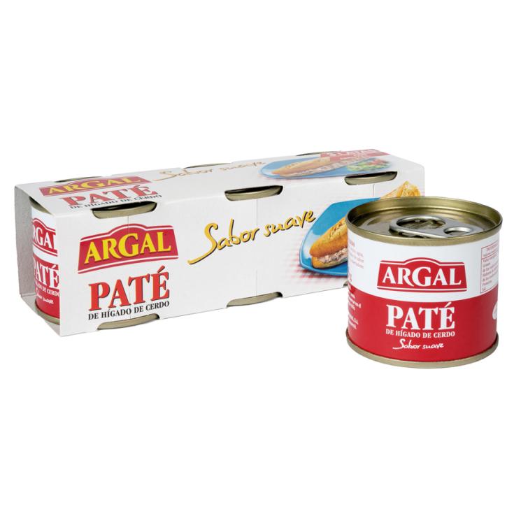 PATE HIGADO DE CERDO P3 , 240G ARGAL