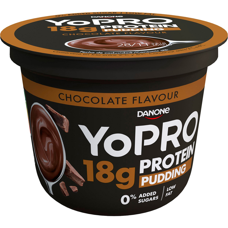 YOPRO PUDDING CHOCOLATE UND, 180G DANONE