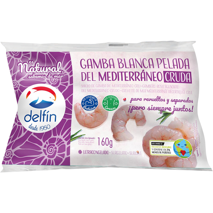 GAMBA PELADA , 160G DELFIN