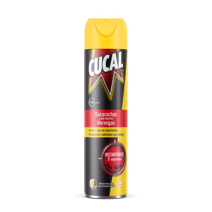 INSECTICIDA CUCARACHAS Y HORMIGAS,400ML CUCAL